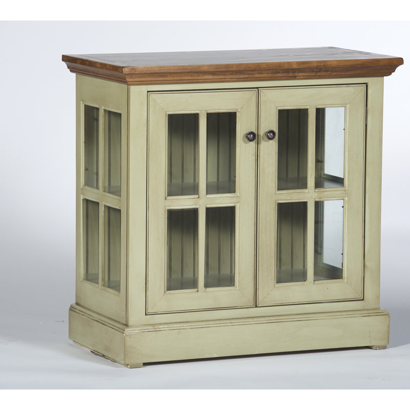 Southville 34'' Sideboard, Havana Gold, Interesting Aqua