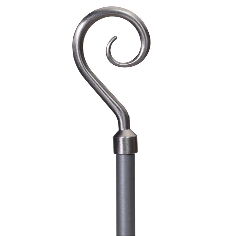 Tringle à rideaux simple réglable Gentner, Argent, H 2 po x l 84 po x P 4,5 po