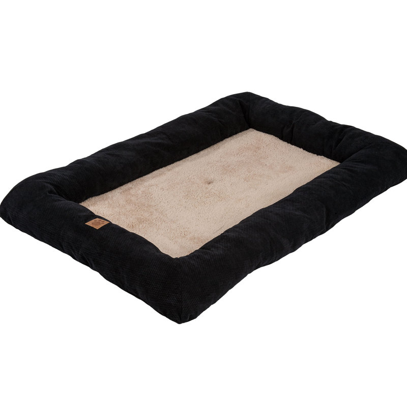 Traversin Snoozzy Mod Chic, Noir, Moyen (l 29 po x P 18 po x H 2,5 po)