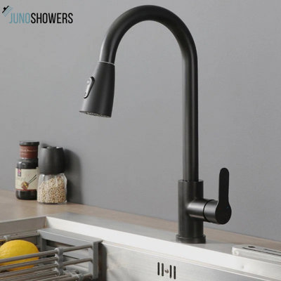 Robinet de cuisine avec pulvérisateur rétractable Juno
