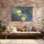 Striped Dragonfly On Mullein Delicate Vibrant Dragonfly Flower Nature Wall Art Print 1 Piece Wrapped Canvas Wall Art-1039362713