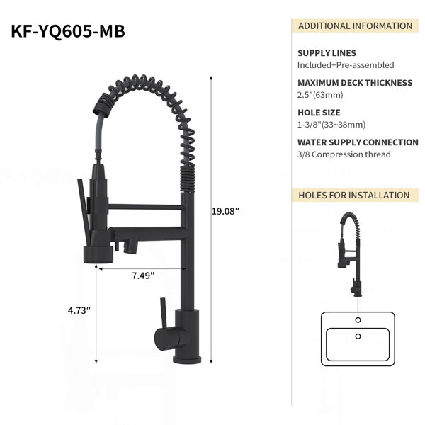 Dimensions du produit