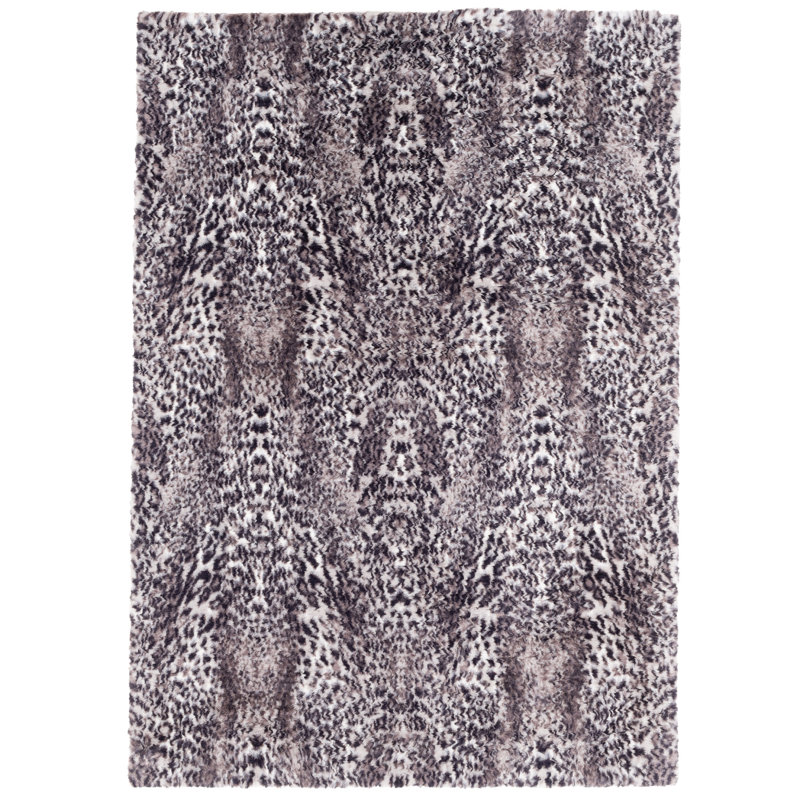 Sevon Animal Print Area Rug, Rectangle 140 x 200cm