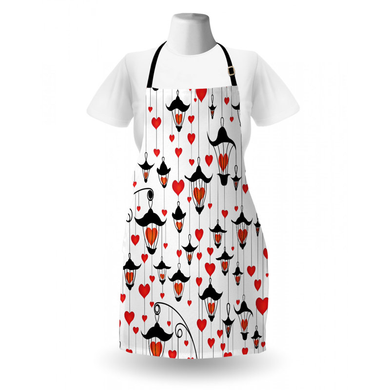 Valentine's Day Bib Apron