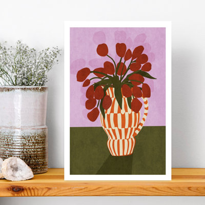 "Tulipes" audacieuses dans un vase