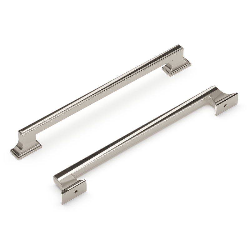 Brownstone Bar / Handle Pull, 8 13/16", Polished Nickel
