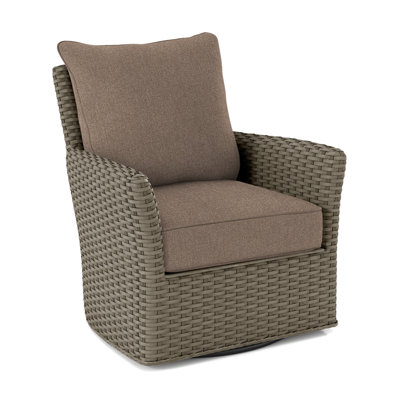 Lanai Upholstered Swivel Armchair