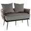 Ugarte 2 Seater Velvet Loveseat