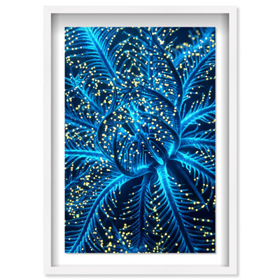 Neon Bloom Print by Oliver Gal