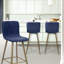 Frye Upholstered Counter Stool with Metal Frame-554999081