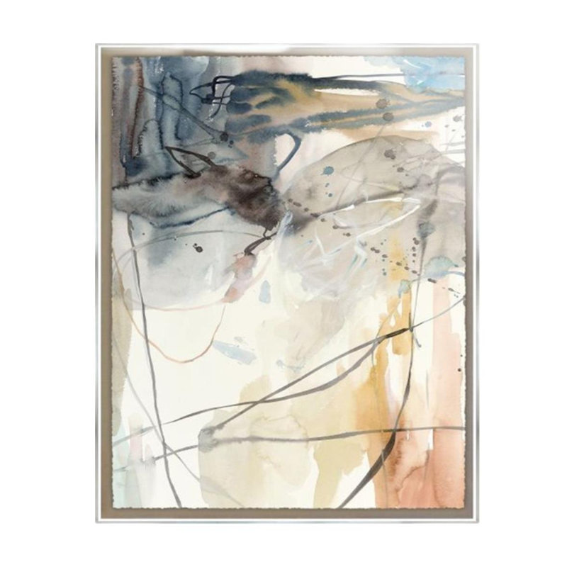 Deep Autumn Leaves II Print by Sara Brown, 30" H x 24" W x 1.5" D, Plexi Box Art