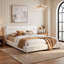 Lit plateforme très grand L 86,25 po x l 85,5 po x H 37,8 po