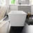 Rachel 67'' x 30.9'' Soaking Acrylic Bathtub