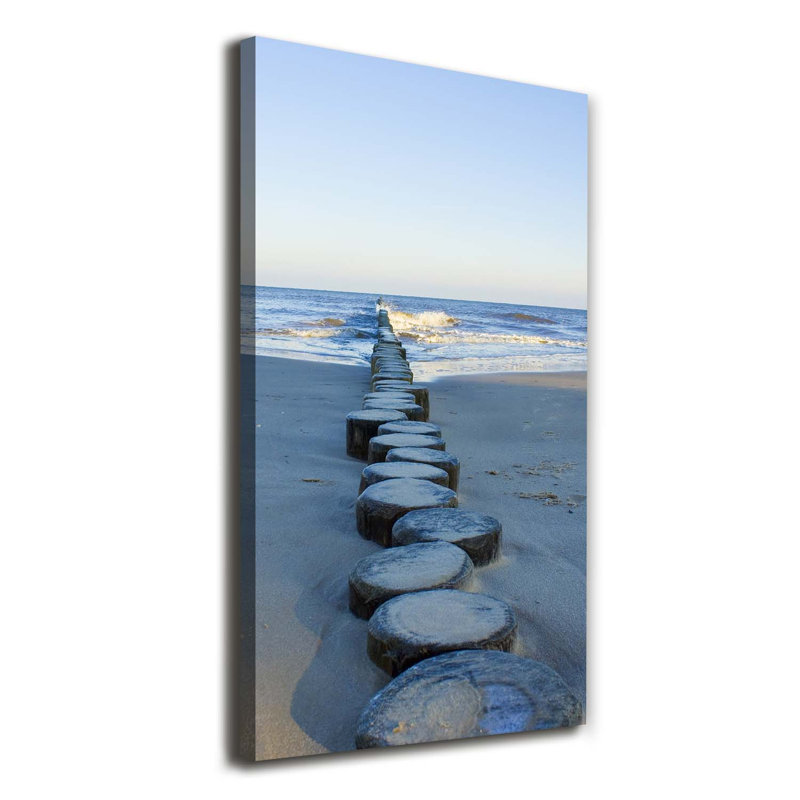 Breakwater - Wrapped Canvas Print