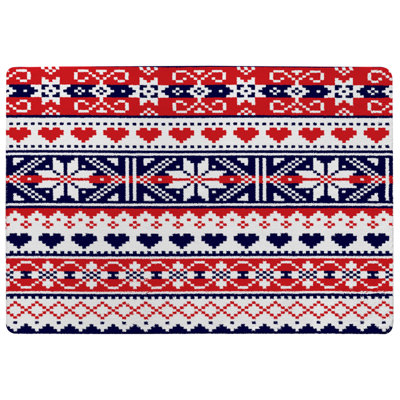 Barber Geometric 60cm X 110cm Area Rug