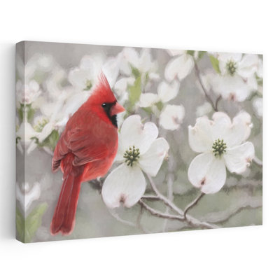 Perchoir floral Cardinal