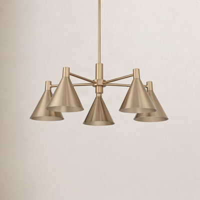 Moderne 5-Light Chandelier