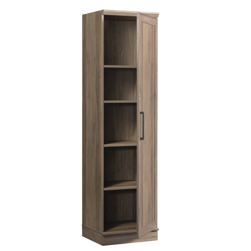Armoire de rangement à 4 tablettes Gibney, Chêne