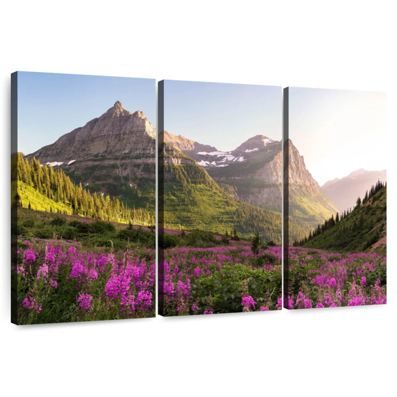Montagnes Alvord Glacier Park, H 20 po x l 33 po