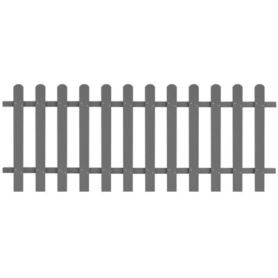 Ayia 200 cm W Fence Panels Fencing