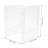 2 Tiers Acrylic Bedside Table With Open Storage Shelf-1640805790