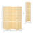 4-Panel Folding Room Divider