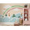 Papier peint pastel Rainy Snowy Forest
