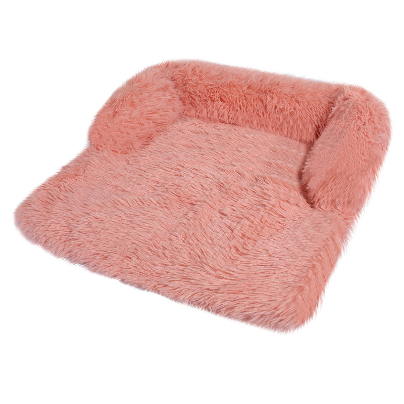 Lit pour chien Calming, Moyen (l 35,4 po x P 32,3 po x H 7,9 po), Rose