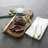 French Home Laguiole Connoisseur Steak Knives with Faux Ivory Handles, 4-Piece Set