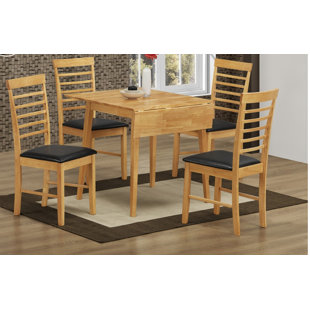 Hutton Folding Dining Set with 4 Chairs