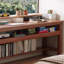 Bureau rectangulaire en bois massif Maroon-622188971