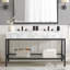 Meuble-lavabo en acier inoxydable Kingsley-2032631021