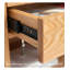 Solid Red Oak Multi Functional Storage Cabinet with Drawers and Door