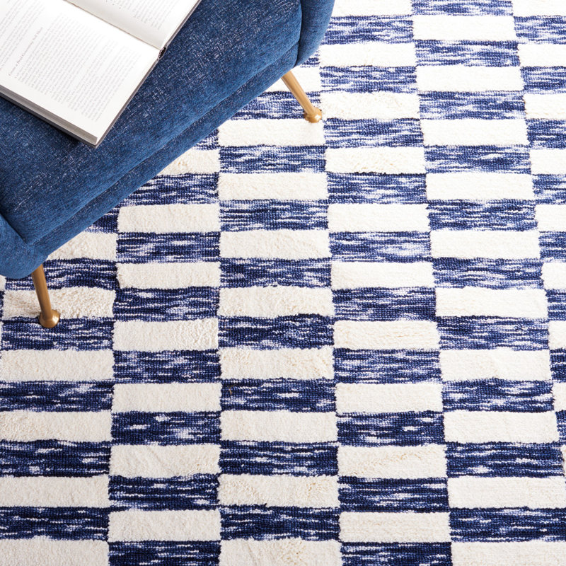Malakhi Performance Machine Washable Striped Rug, Rectangle 6' x 9'