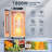 Commercial  Food Dehydrator -wifi Remote Control, 20 Trays,3 Custom Programs For Jerky, Herbs, Fruit