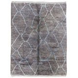 Beni Ouraine One-of-a-Kind 8'5" X 11'6" Hand Knotted Area Rug
