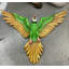 Statue verte perroquet Ara vert grandeur nature-602341653