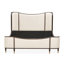 Camellia Field Upholstered Wingback Bed-551144634