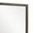 Swipe Wood Flat Wall Mirror