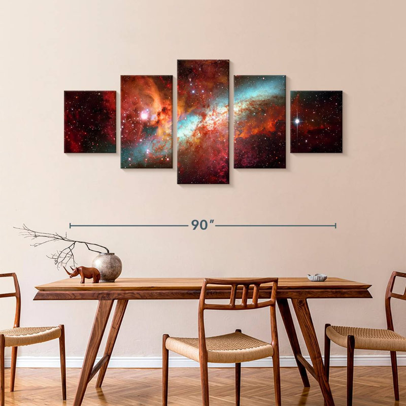Galaxy Nebula, 42" H x 92" W
