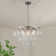 Yader 8 - Light Dimmable Bubble Glass Chandelier