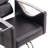 24" W Barber Chair, Swivel Salon Chair, Faux Leather-736319248