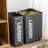 Rolling Laundry Hamper with Handles-724644375-720730621