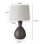 Lampe de table en céramique 14,56 "