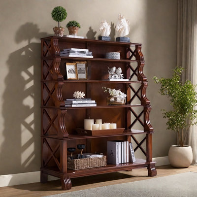 Retro Solid Wood Simplicity Bookcase
