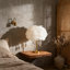 Lampe de table en cristal 9,8 pouces Feather-1608835707