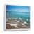 Cadre flottant blanc