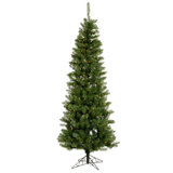 Salem Pencil Green Pine Artificial Christmas Tree with Stand