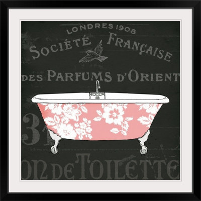 « ii » par sue schlabach, impression Chalkboard Bath