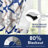 Jasso Geometric Pattern Blackout  Kitchen Valances for Windows Rod Pocket Single-630882102-630882101-669575327
